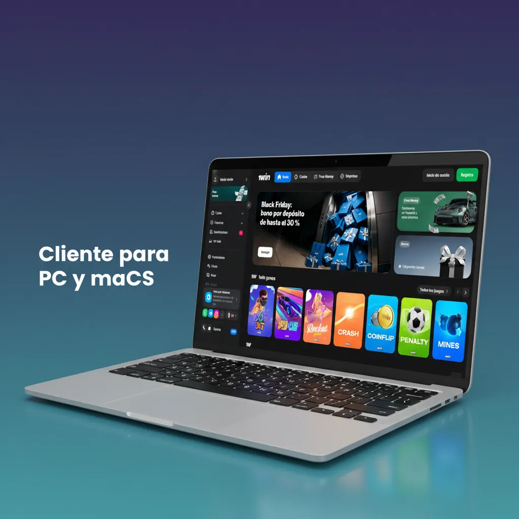 No hay cliente de escritorio; usa el sitio en Windows y macOS con navegador actualizado y conexión estable.