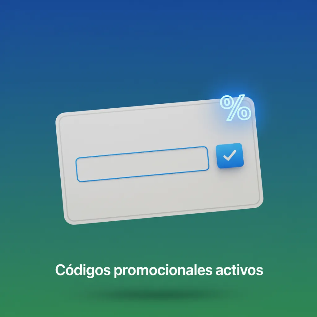 Tabla de códigos promocionales activos: BIENVENIDOMX, SPORTMX y CASINOMX, con instrucciones para canjearlos en el cajero.