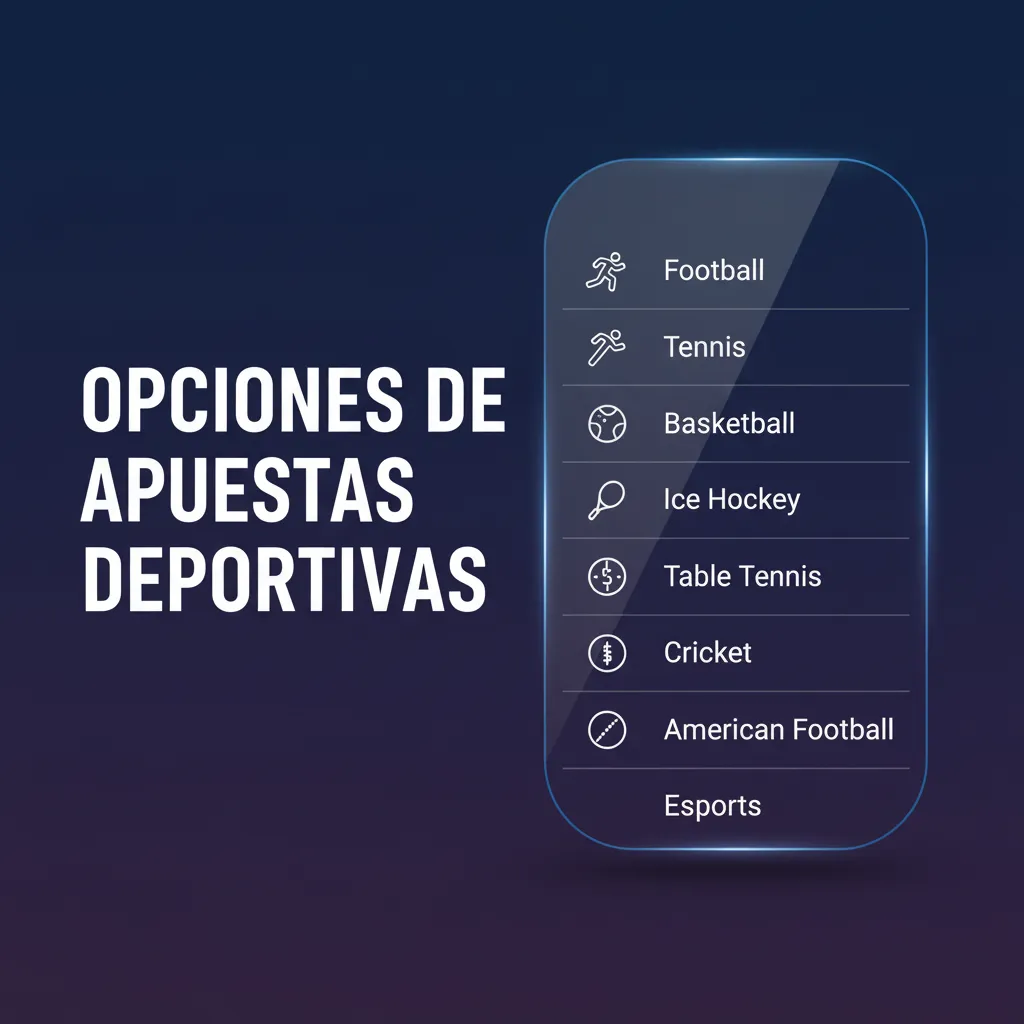 Opciones de apuestas: fútbol, boxeo, béisbol, básquet y NFL con 1X2, hándicaps, totales y props, pre‑partido y en vivo